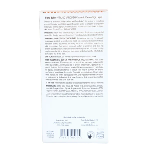 Fake Bake Vitiligo Vanquish Kit